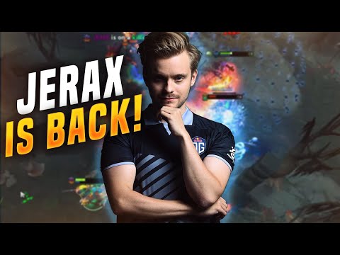 Jerax: "I'M NEW TO THIS GAME GUYS!" Jerax First Ranked Game Back to Dota2