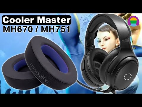 How to Replace/ Upgrade Earpads: Cooler Master MH670 / MH751 / MH752 Gaming Headset