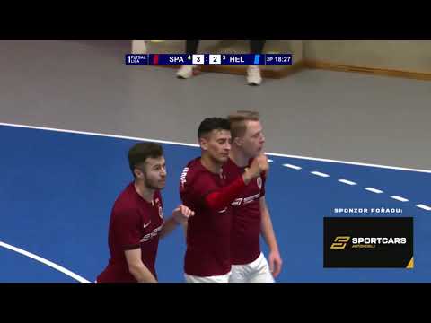 SESTŘIH | 1. FUTSAL liga | AC Sparta Praha vs. Helas Brno | 4:2