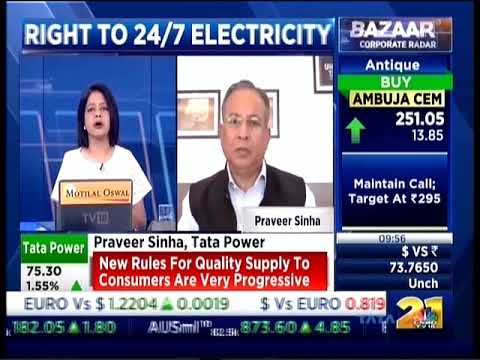 MD & CEO of Tata Power, Mr. Praveer Sinha shares his views on the new electricity rules