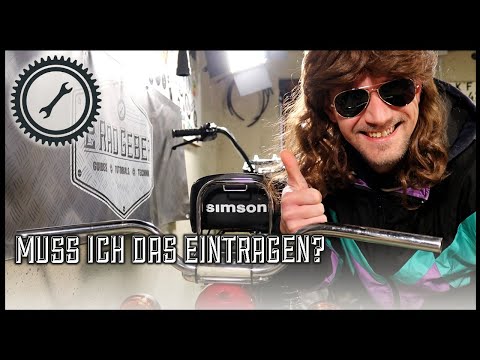 Simson registration - Do I need to take it to the TÜV (vehicle inspection authority) or can I dri...