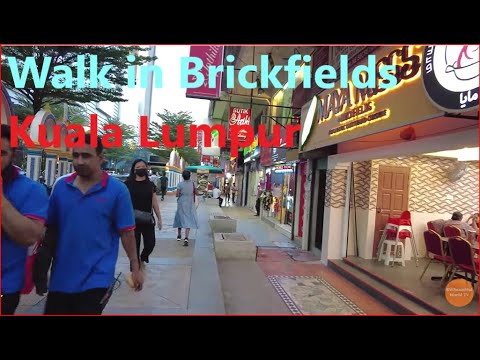 Walk in Brickfields Kuala Lumpur@BWBeautifulworldTV