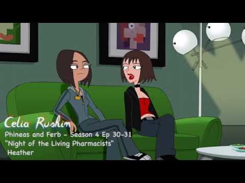 Phineas and Ferb - Celia Ruskin as Heather