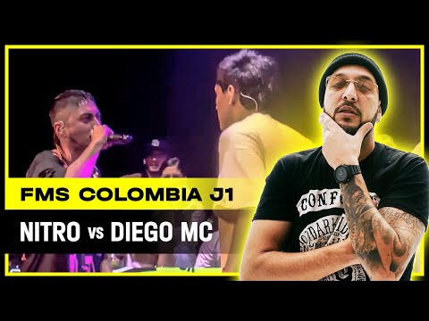 👊🏻 NITRO HAS NO MERCY | NITRO VS DIEGO MC IN FMS COLOMBIA J1 2023