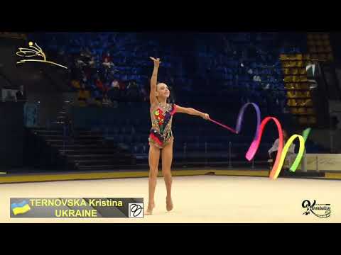 Khrystyna Ternovska 2008 Ribbon 17.300 - Deriugina Cup 2020 (Day 2)