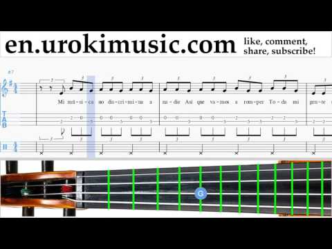 How to Play Violin J. Balvin, Willy William - Mi Gente Tabs Part#2 um-i352