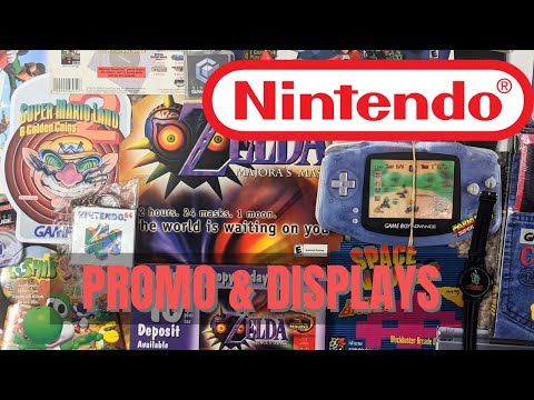 Nintendo Find: Store Displays & Promotion Items (Part 5)