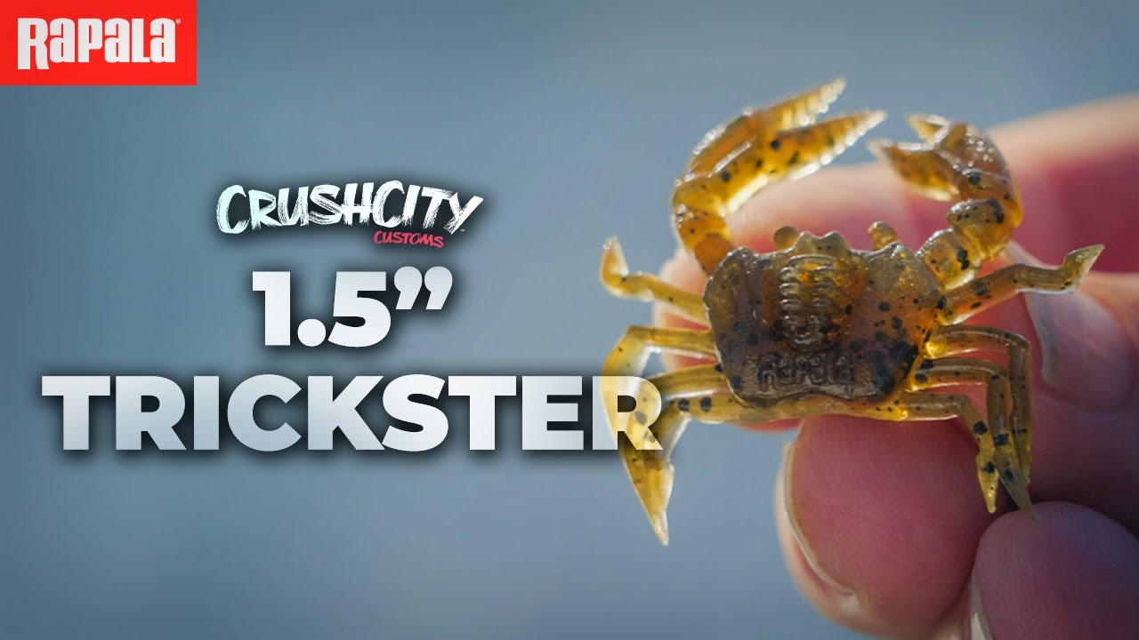 Rapala Crush City Trickster 1.5in Plastics video thumbnail