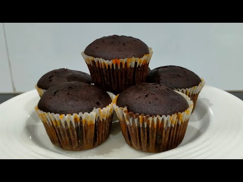 Chocolate Cup Cake|Cup Cake Recipe Without Oven|Syeda In the kitchen #Cupcake#ChocolateCupcake#