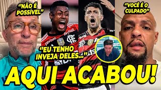 NETO SE PROSTROU AO FLAMENGO E RECONHECEU ''EU SINTO ISSO'' FELIPE MELO SURTOU E DETONOU ABEL...?