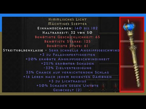 Himmlisches Licht Farming Guide DEUTSCH - Diablo 2 Resurrected