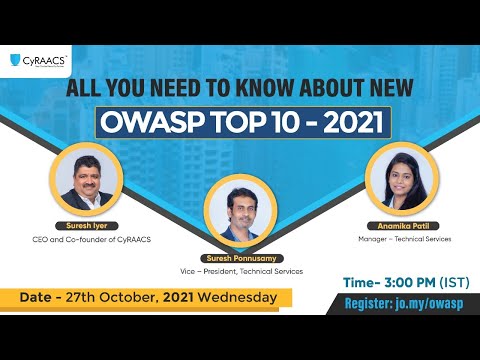 OWASP Top10 2021 Webinar