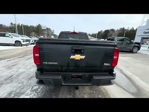 2018 Chevrolet Colorado Extended Cab Long Box 4-Wheel Drive WT in Gray for sale at Boyer Chevrolet Buick GMC Bancroft in Bancroft, ON