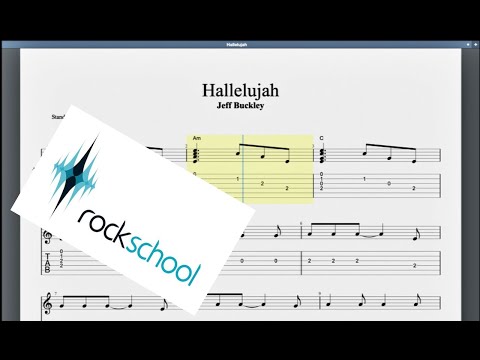 Hallelujah (Assessed) Rockschool Grade 1 Acoustic Guitar