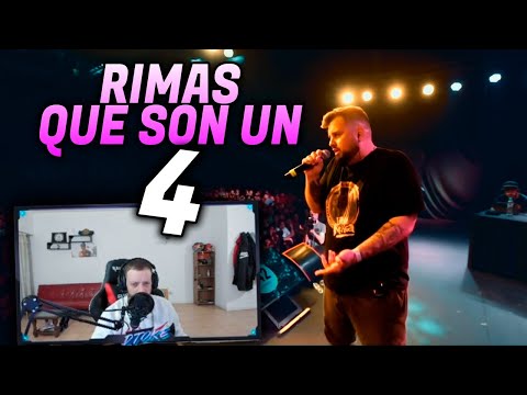 DTOKE REACTS TO RHYMES THAT ARE A 4 IN FMS ARGENTINA 2019