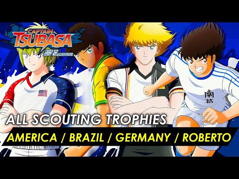 Captain Tsubasa - Come farsi notare da Brasile/America/Germania/Roberto (Trofeo Scouting dettagli...