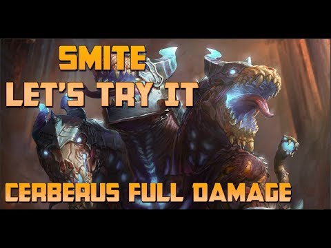 LITERALLY ONE SHOT!?!? SERIOUSLY...Smite | Let's Try It! Cerberus Full Damage Build