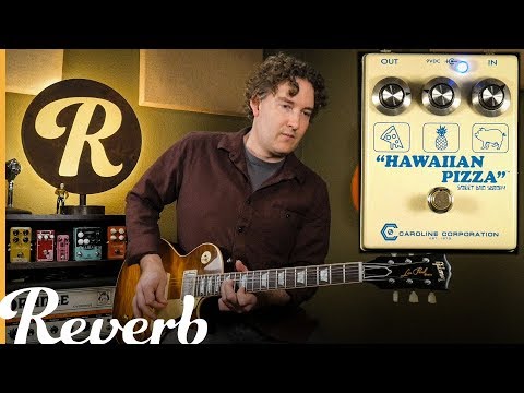 Caroline Hawaiian Pizza Fuzz Drive Effects Pedal image 2