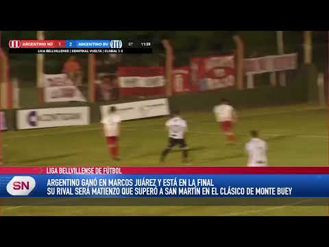 ARGENTINO GANÓ EN MARCOS JUÁREZ Y ESTÁ EN LA FINAL