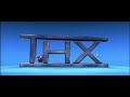 THX Custom Certified Logo THX Tex Blue Rectangle Version
