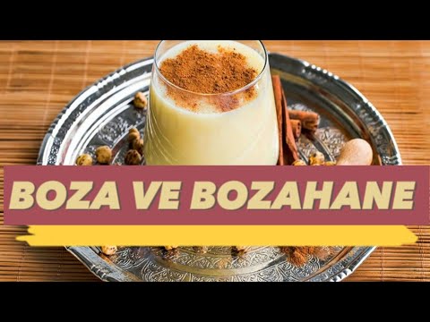 eski İstanbul'da bozahaneler ve bozanın yolculuğu