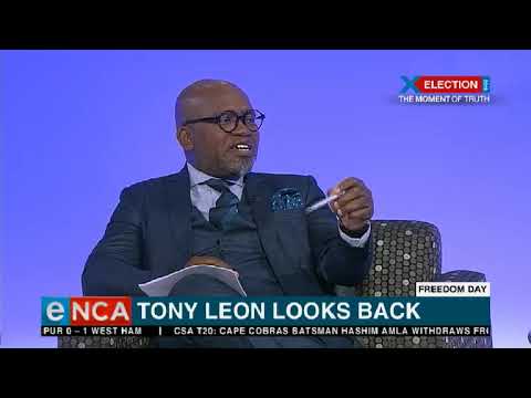 Former DA leader Tony Leon looks back