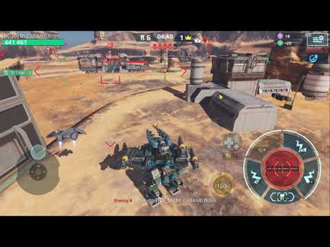 MAX AVENGER FENRIR IS AWESOME! War Robots Mk3 Gameplay WR