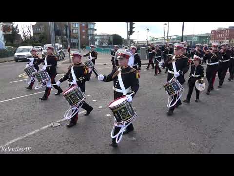 Millar Memorial F.B. (No.7) @ UDR2 Memorial Parade ~ Belfast ~ 24/02/24 (4K)