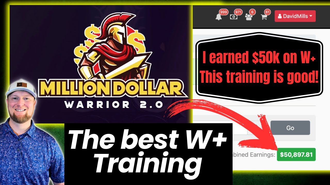 Million Dollar Warrior 2.0 Review - I Earned $50k on Warrior Plus