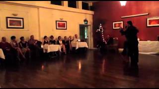 Guillermo Torrens y Maria Maragaki dancing in Cork, Ireland 2014