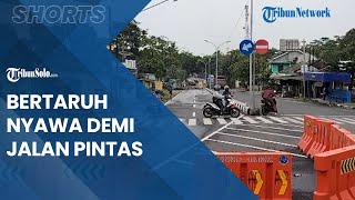 Berita Solo Hari Ini: Diduga Malas, Para Pengendara Pertaruhkan Nyawa Demi Jalan Pintas di Boyolali