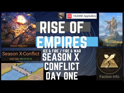 Guide To Eden - Season X Conflict Day One - Rise Of Empires Ice & Fire
