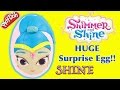 Shine From Shimmer And Shine Surprise Egg Huge Play Doh Egg Of Shine And Surprise Toys