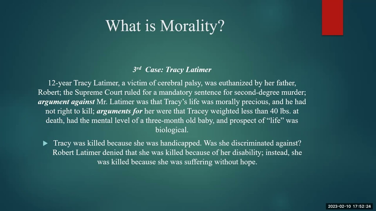 PHIL-1009-40 Ethics and Society Midterm Test Review