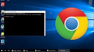 How to open google chrome browser using command prompt windows 10
