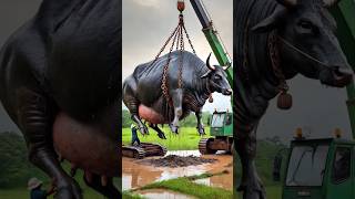 Download lagu A black cow fell into huge well rescued by farmers #humanity #animals #cow #cowlover #help #rescue mp3