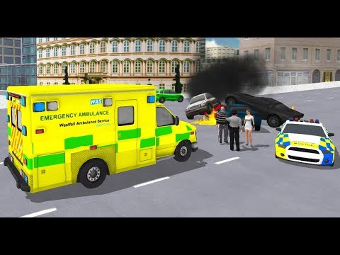 Ambulance Simulator - Car Driving Doctor Simulation - Android Gameplay Video