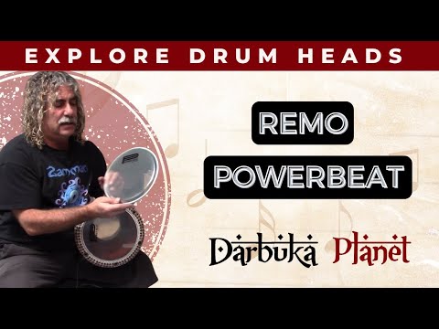 New Generation Drum Heads Demo | REMO | POWERBEAT | DARBUKA PLANET |