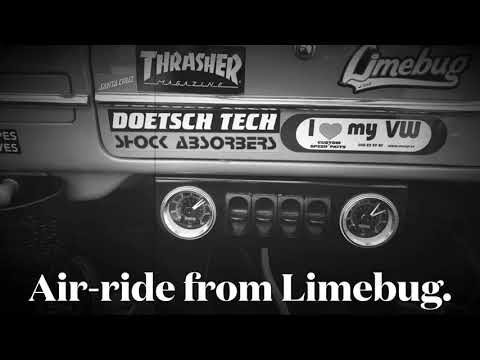 1966 bug, limebug air-ride and ragtop