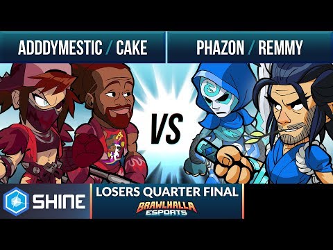 Addymestic & Cake vs Phazon & Remmy - Losers Quarter Final - Shine 2019 2v2
