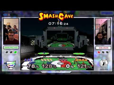 Smashcave | Melee monthly # 10 |  Doubles | Seb/Jager vs. Lunar/Michael