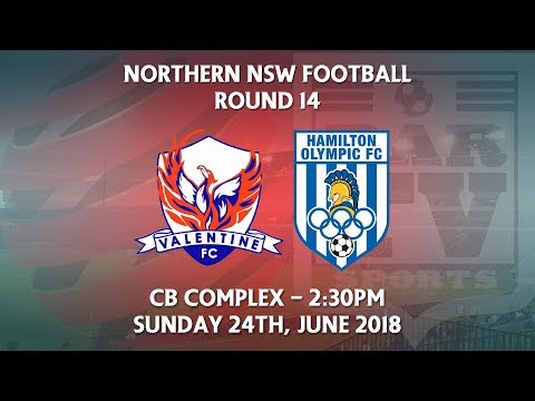 2018 NNSWF Round 14 (Catch up) - Valentine FC v Hamilton Olympic FC