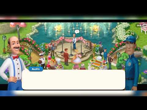 Gardenscapes Area 15 Restored Day 5 | Alex and Jason Happy Marriage Day | Garden Completed