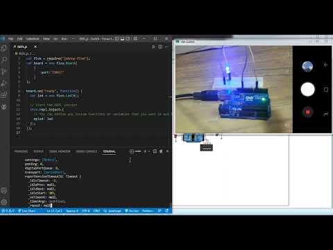 what is REPL in johnny five tutorial