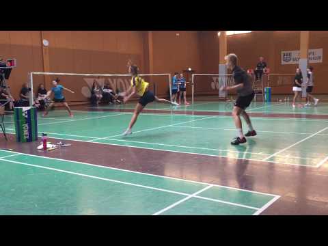 Badminton clip: best mix doubles under 15 - future badminton stars