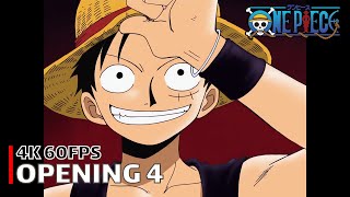 One Piece - Opening 4 【Bon Voyage!】 4K 60FPS Creditless | CC video thumbnail