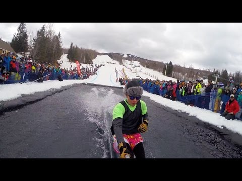 GoPro Line of the Winter: Lucas Minas - Stratton 4.30.15 - Snow