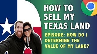 Sell My Land in Texas - How to Value Land