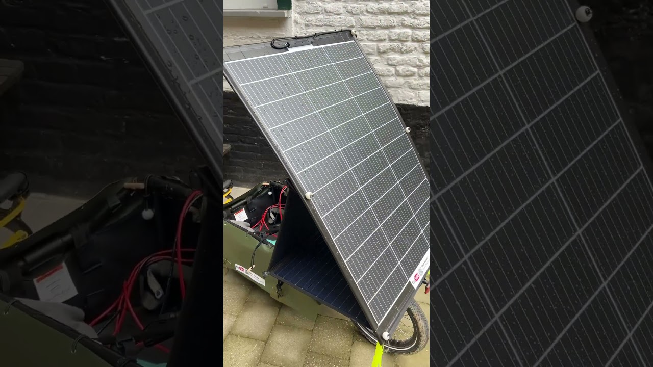 Solar trailer 2024 part 3 - the technical interior and simple basics of folding