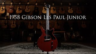 Video thumbnail for Near Mint 1958 Gibson Les Paul Junior by Emerald City Guitars